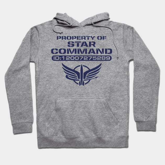 Property of Star Command V1 Hoodie by PopCultureShirts